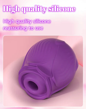 Rose-Sucking Vibrator for Women Nipple Massager Clitoral Vacuum Stimulator Vibrating Female Masturbator Sex Toys for Adults