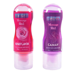 Fragrance Edible Flavor Water Based Lubricant Sex Lube For Couple