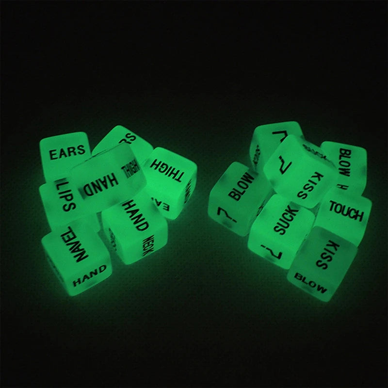 Luminous Love Dice Toys Adult Couple Lovers Games