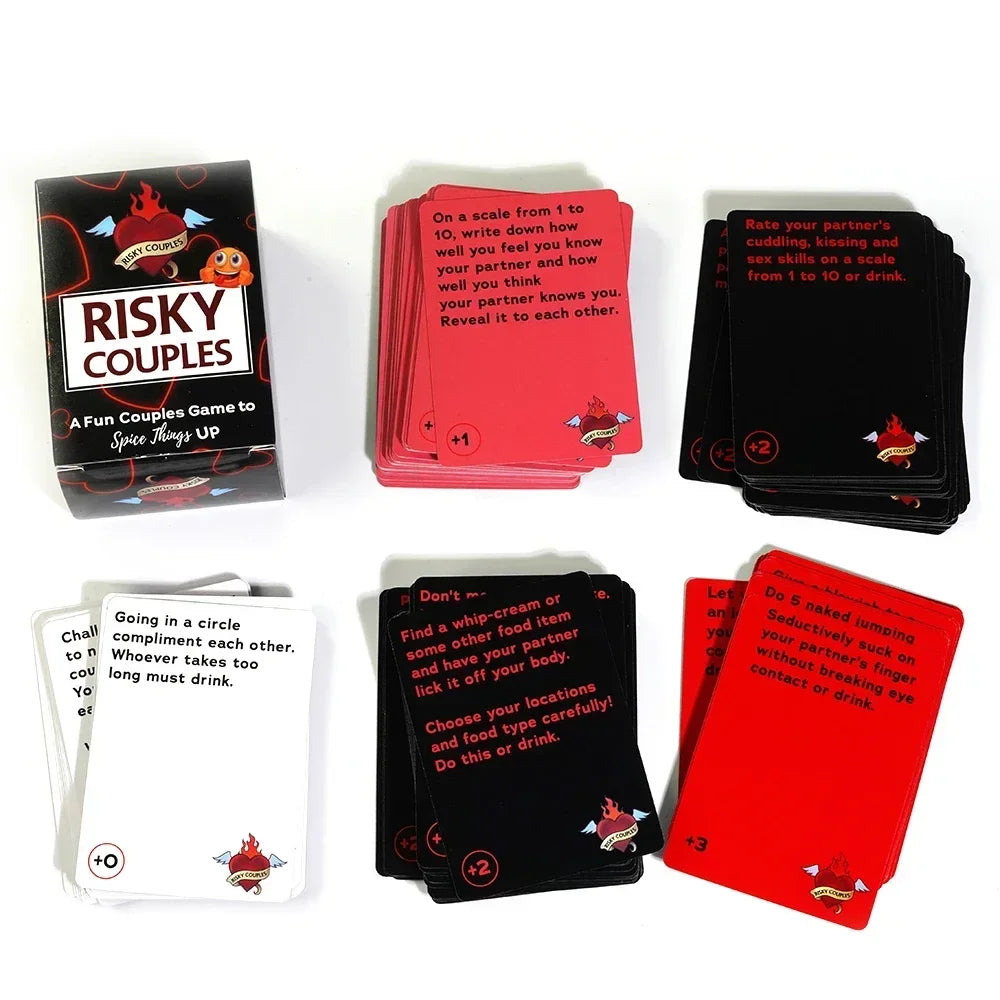 Risky Couples Super Fun Couples Game For Date Night 150 Card Game