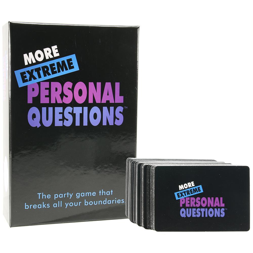 Extreme Personal Questions Party Game